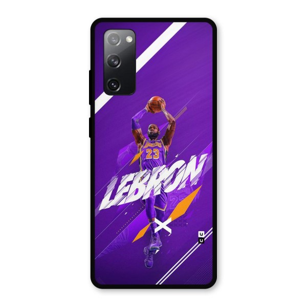 Basketball Star Metal Back Case for Galaxy S20 FE 5G