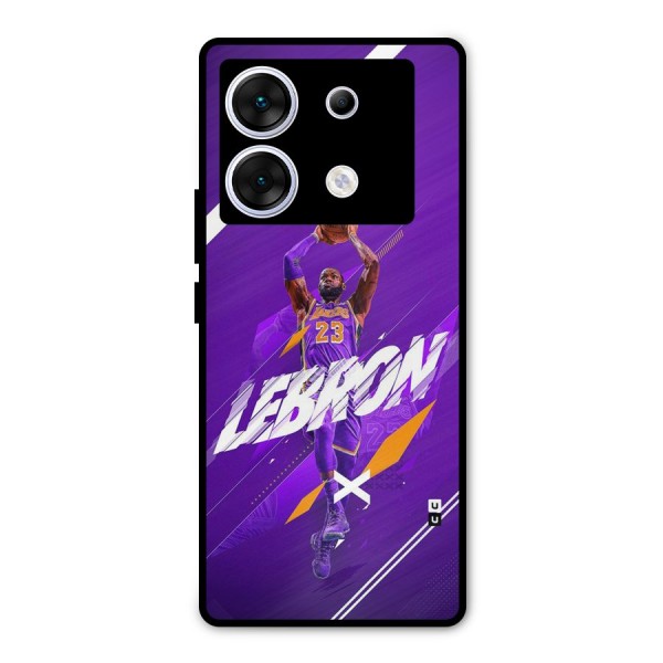 Basketball Star Metal Back Case for Infinix Zero 30 5G