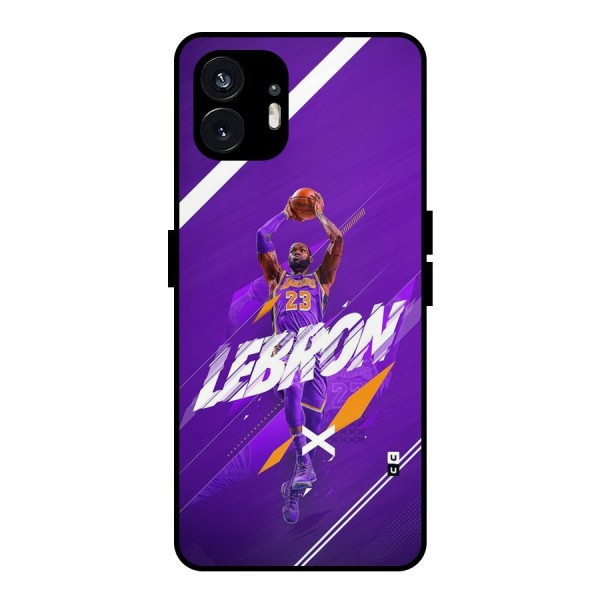 Basketball Star Metal Back Case for Nothing Phone 2