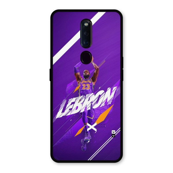 Basketball Star Metal Back Case for Oppo F11 Pro