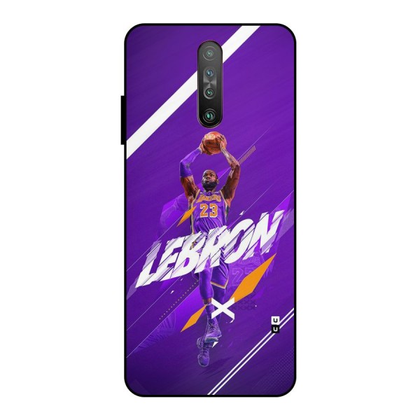 Basketball Star Metal Back Case for Poco X2