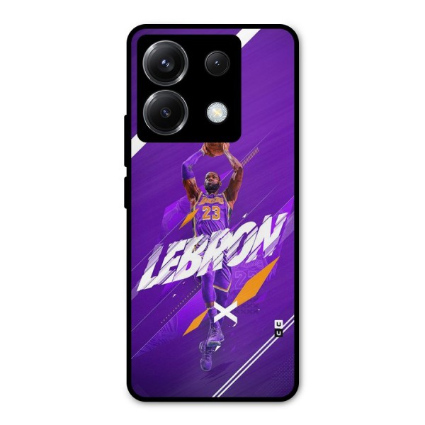 Basketball Star Metal Back Case for Poco X6