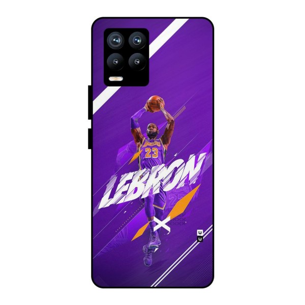 Basketball Star Metal Back Case for Realme 8 Pro