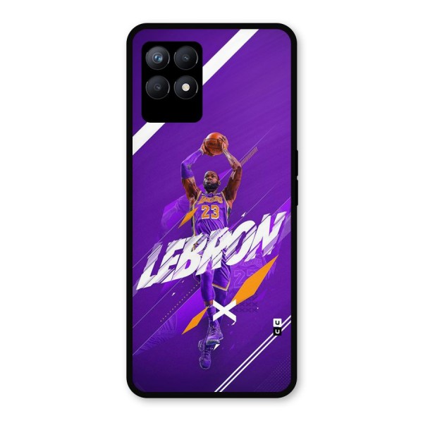 Basketball Star Metal Back Case for Realme 8i