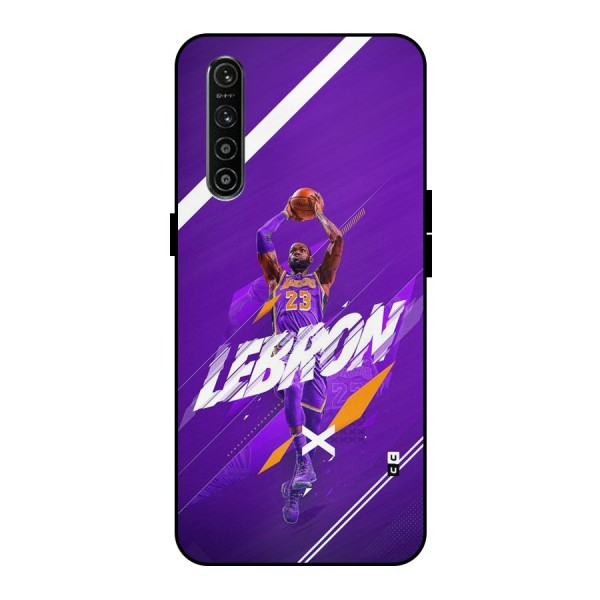 Basketball Star Metal Back Case for Realme XT