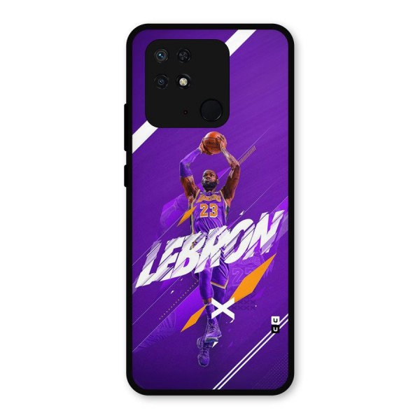 Basketball Star Metal Back Case for Redmi 10 Power