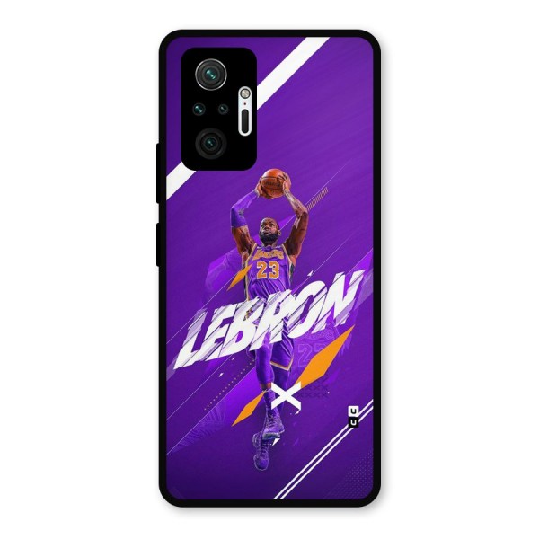 Basketball Star Metal Back Case for Redmi Note 10 Pro