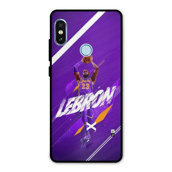 Basketball Star Metal Back Case for Redmi Note 5 Pro