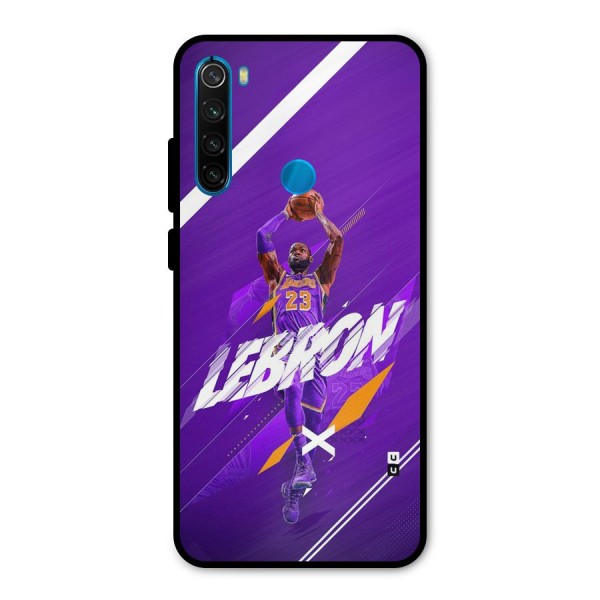 Basketball Star Metal Back Case for Redmi Note 8