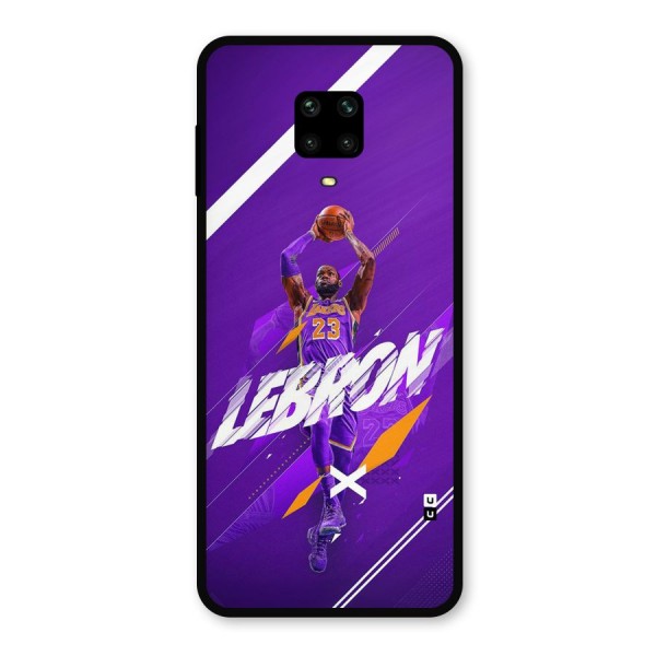 Basketball Star Metal Back Case for Redmi Note 9 Pro Max