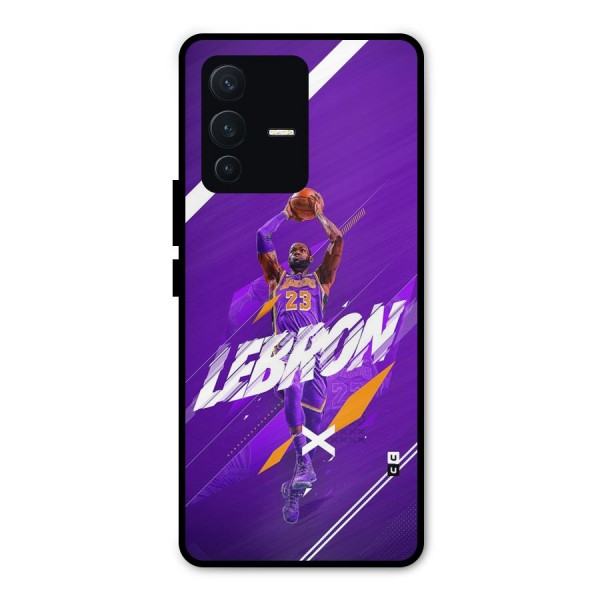 Basketball Star Metal Back Case for Vivo V23 Pro