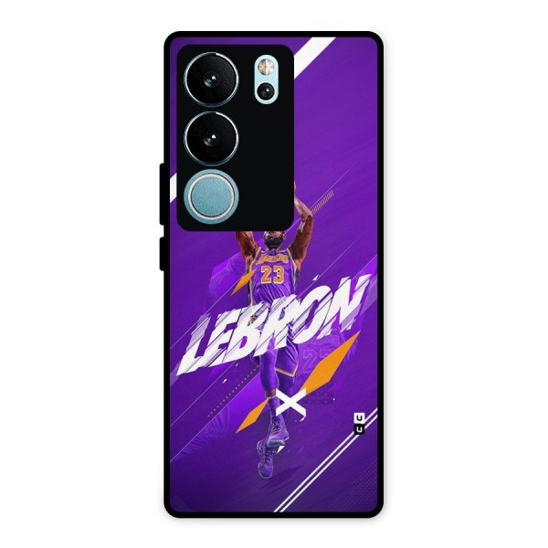 Basketball Star Metal Back Case for Vivo V29
