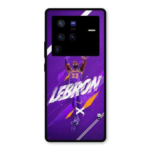 Basketball Star Metal Back Case for Vivo X80 Pro