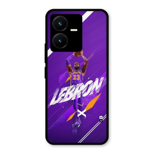 Basketball Star Metal Back Case for Vivo Y22