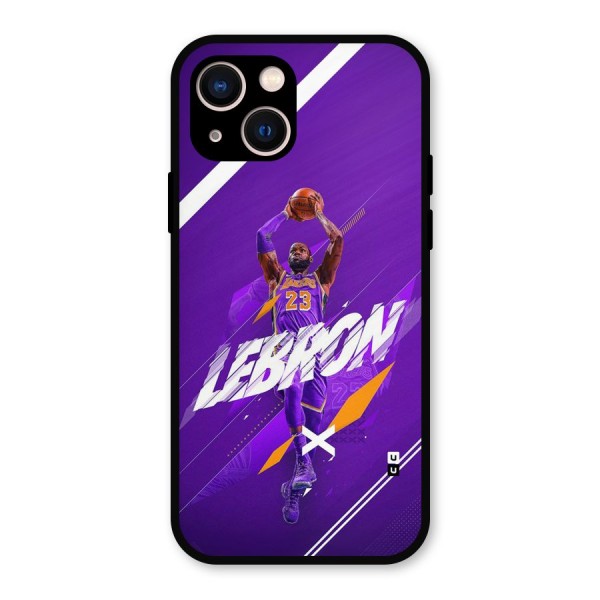 Basketball Star Metal Back Case for iPhone 13