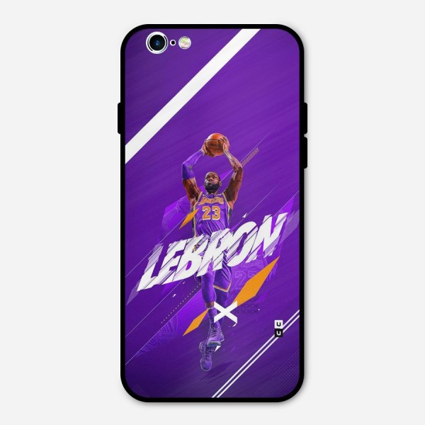 Basketball Star Metal Back Case for iPhone 6 6s