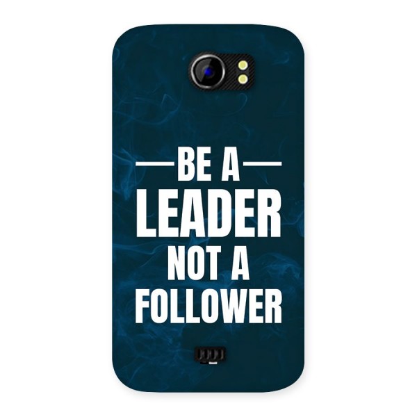 Be A Leader Back Case for Canvas 2 A110