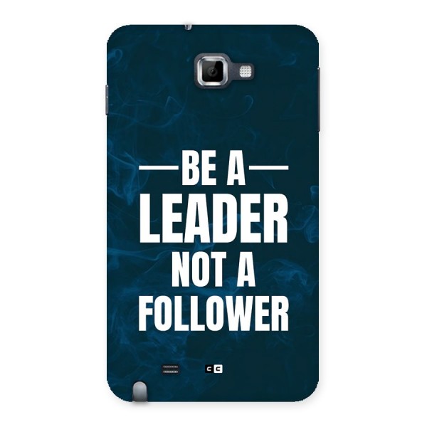 Be A Leader Back Case for Galaxy Note