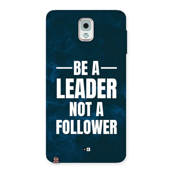 Be A Leader Back Case for Galaxy Note 3