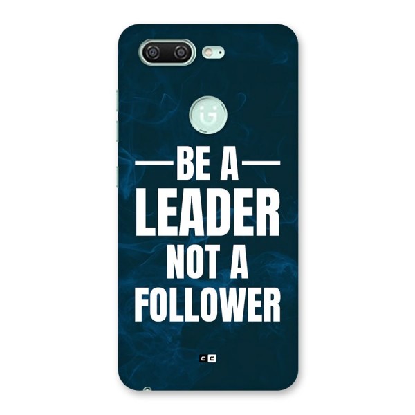 Be A Leader Back Case for Gionee S10