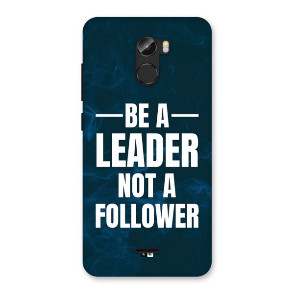 Be A Leader Back Case for Gionee X1