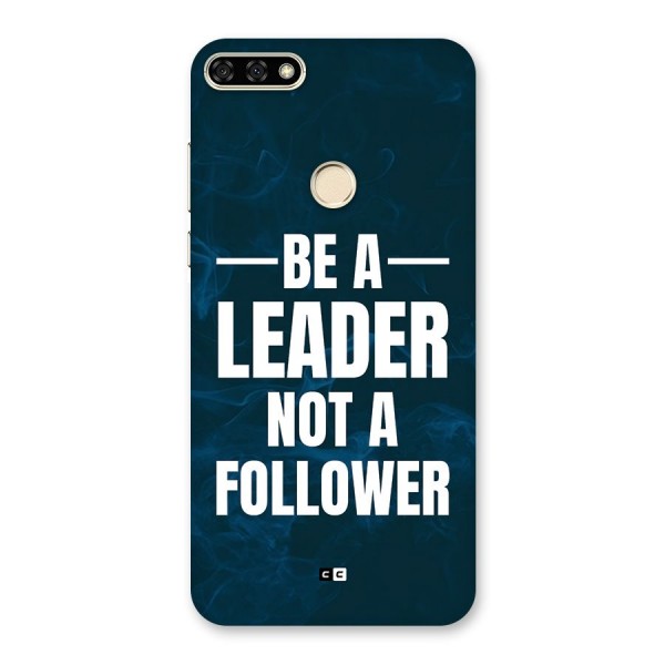 Be A Leader Back Case for Honor 7A