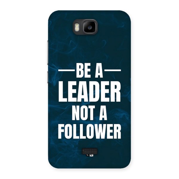Be A Leader Back Case for Honor Bee