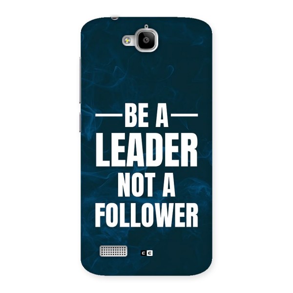 Be A Leader Back Case for Honor Holly