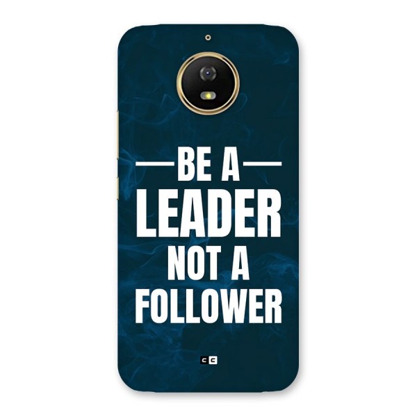 Be A Leader Back Case for Moto G5s