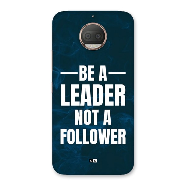 Be A Leader Back Case for Moto G5s Plus