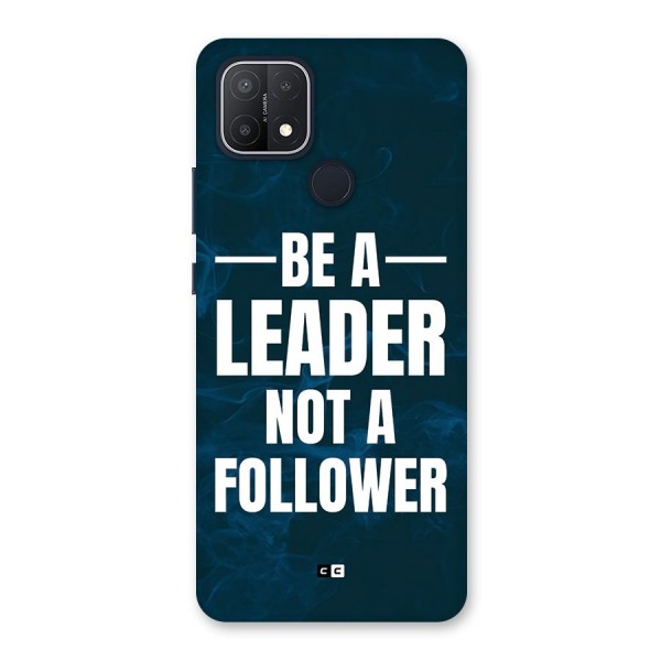 Be A Leader Back Case for Oppo A15