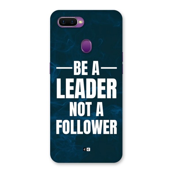 Be A Leader Back Case for Oppo F9