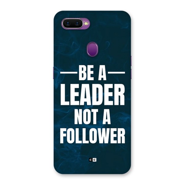 Be A Leader Back Case for Oppo F9