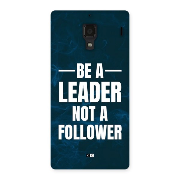 Be A Leader Back Case for Redmi 1s