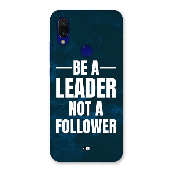 Be A Leader Back Case for Redmi 7