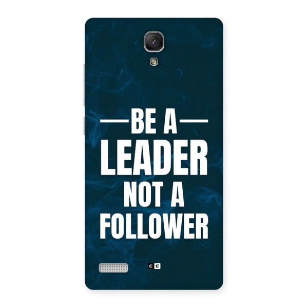 Be A Leader Back Case for Redmi Note
