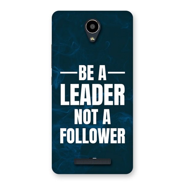 Be A Leader Back Case for Redmi Note 2