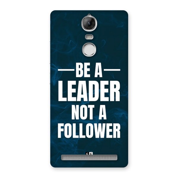 Be A Leader Back Case for Vibe K5 Note