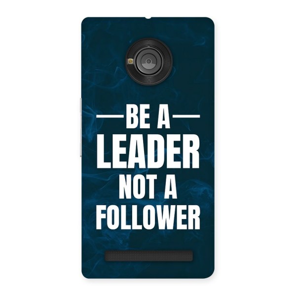 Be A Leader Back Case for Yunique