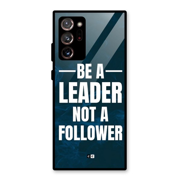 Be A Leader Glass Back Case for Galaxy Note 20 Ultra 5G