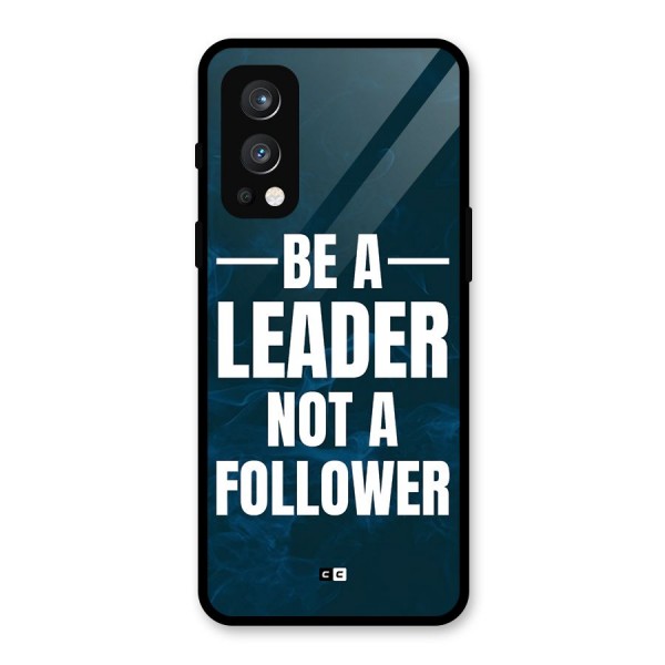 Be A Leader Glass Back Case for OnePlus Nord 2 5G