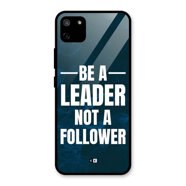 Be A Leader Glass Back Case for Realme C11