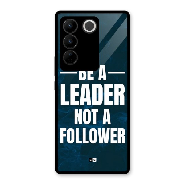 Be A Leader Glass Back Case for Vivo V27