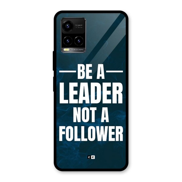 Be A Leader Glass Back Case for Vivo Y33s