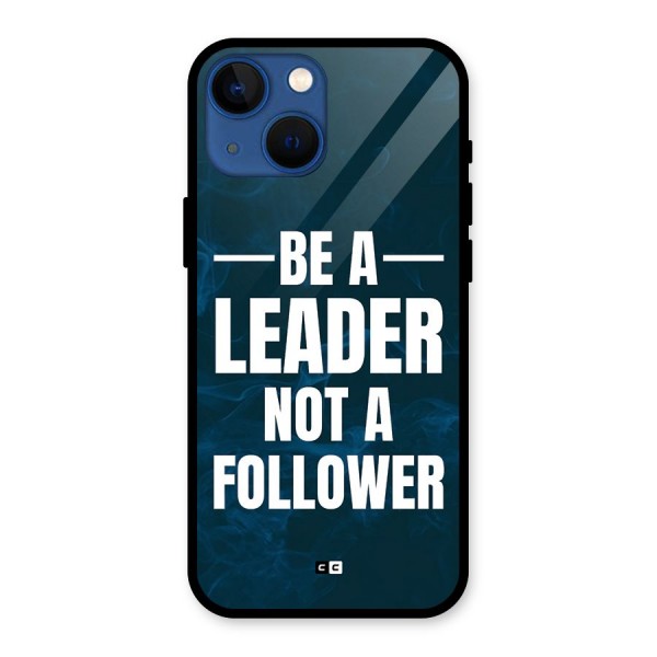 Be A Leader Glass Back Case for iPhone 13 Mini