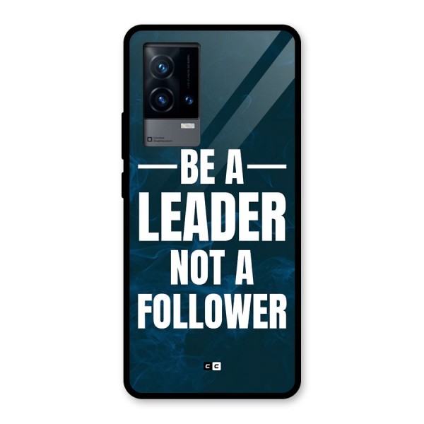 Be A Leader Glass Back Case for iQOO 9 5G