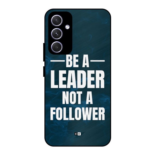 Be A Leader Metal Back Case for Galaxy A54