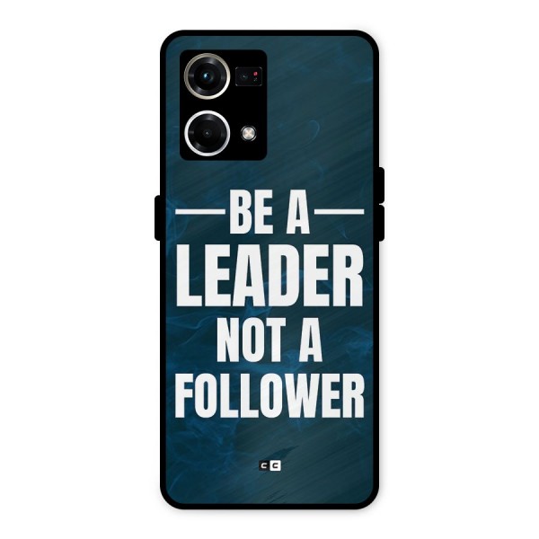 Be A Leader Metal Back Case for Oppo F21s Pro 4G