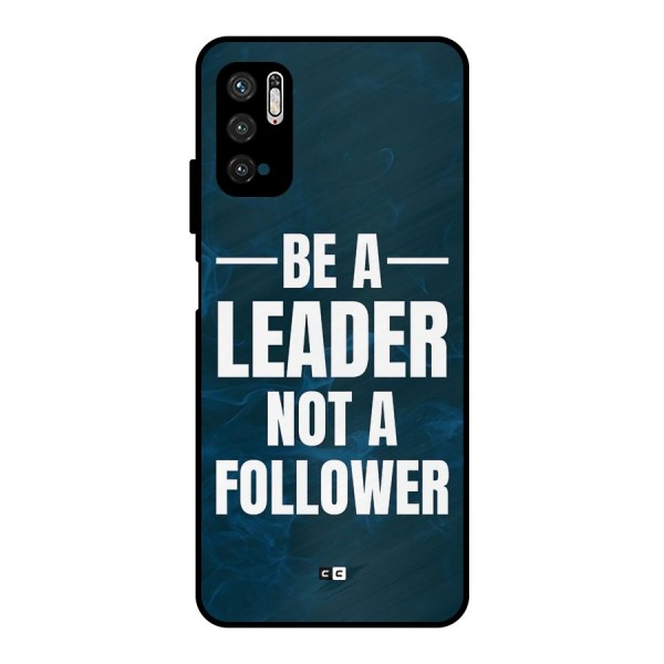 Be A Leader Metal Back Case for Poco M3 Pro 5G