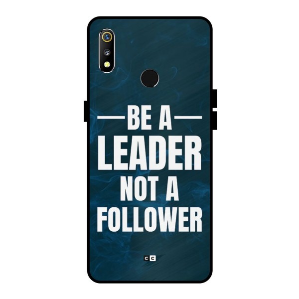 Be A Leader Metal Back Case for Realme 3